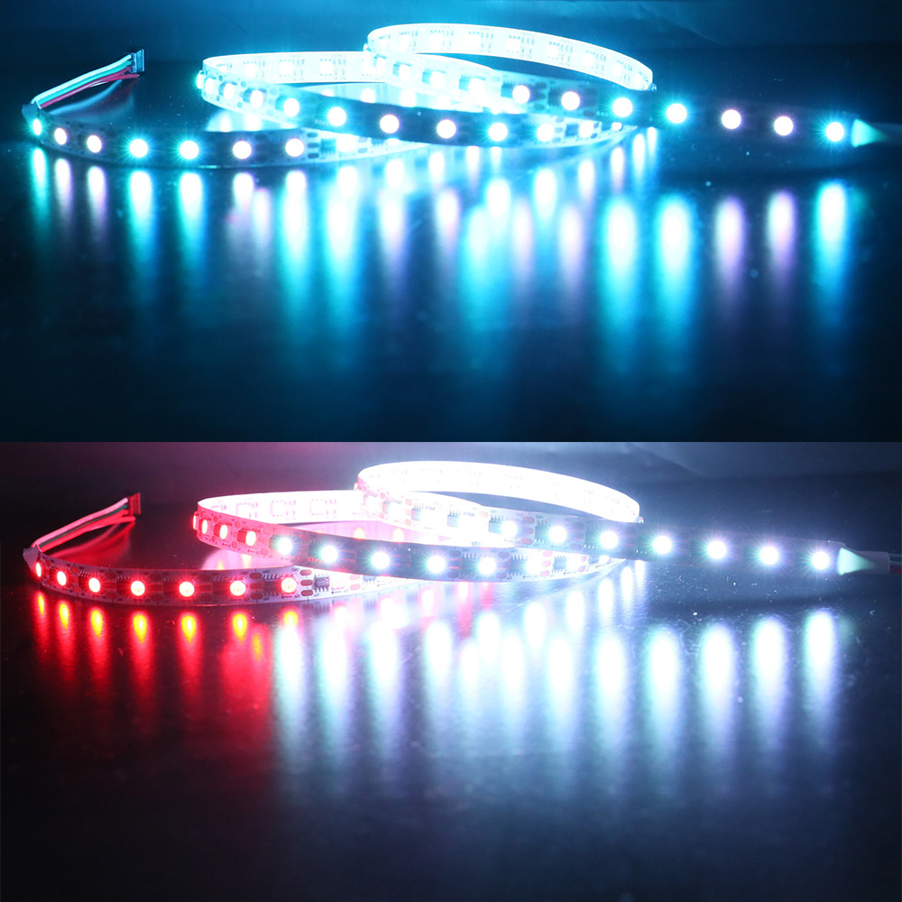 DC12V WS2811 Double Sides 360 Degrees Lighting 3.28Ft 120LEDs Dream Color Chasing LED Strip Light